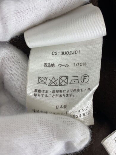 商品画像：セットアップ/ジャケット4、ボトム3/ウール/BRW/無地 6