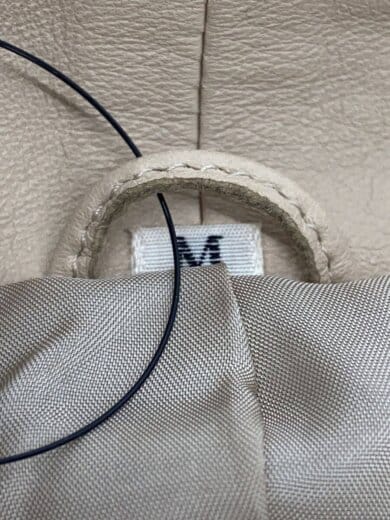 商品画像：レザージャケット・ブルゾン/M/羊革/BEG/無地 3