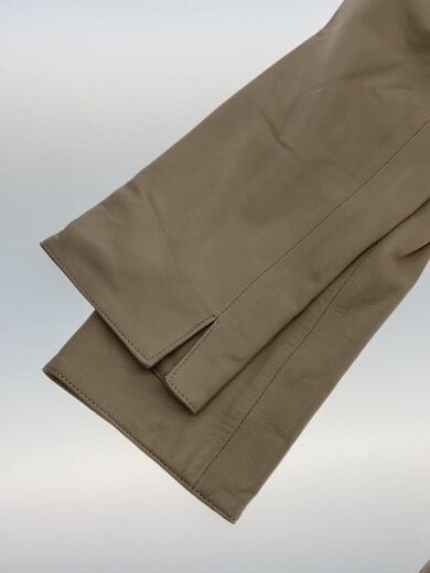 商品画像：レザージャケット・ブルゾン/M/羊革/BEG/無地 5