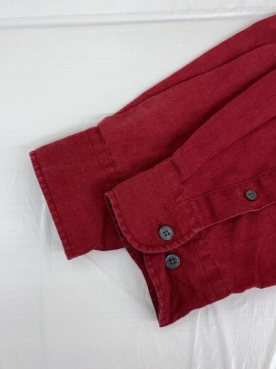 商品画像：celio/長袖シャツ/L/リネン/RED/無地 5