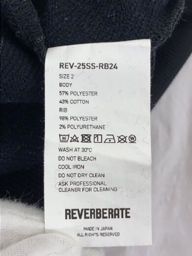 商品画像：ジャケット/2/ポリエステル/BLK/無地/REV-25SS-RB24 4
