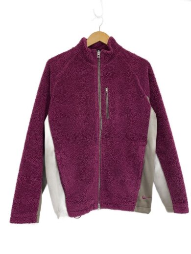 商品画像：NIKE GOLF/フリースジャケット/M/ポリエステル/PUP/無地/381240-694 1