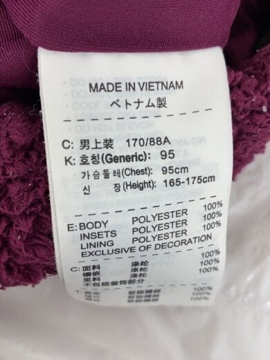 商品画像：NIKE GOLF/フリースジャケット/M/ポリエステル/PUP/無地/381240-694 4