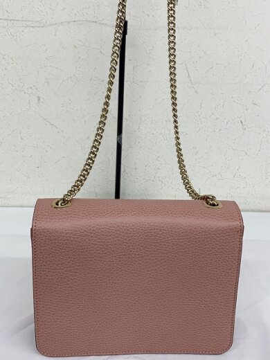 商品画像：チェーン・ショルダーバッグ_インターロッキングG/レザー/PNK/無地 3