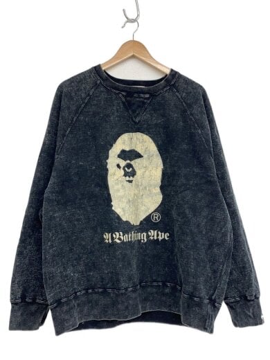 商品画像：OVERDYE RELAXED FIT CREWNECK/スウェット/XL/コットン/BLK/001SWK301015M 1