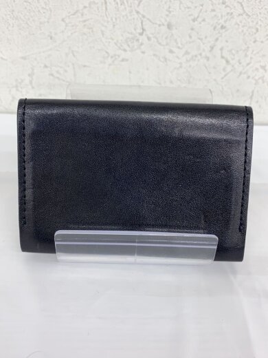 商品画像：カードケース/レザー/BLK/無地/メンズ 2
