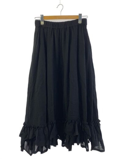 商品画像：スカート/M/ウール/BLK/3P-S008 1