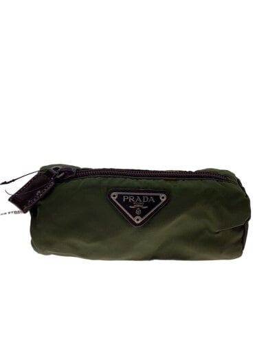 商品画像：ポーチ/ナイロン/GRN/無地 1