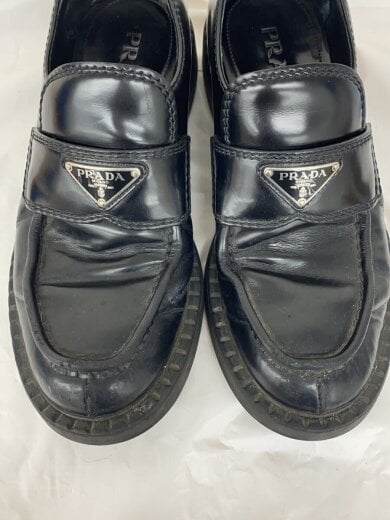 商品画像：チョコレートブラッシュドレザーローファー/ローファー/UK7/ブラック/黒/2DE127 7