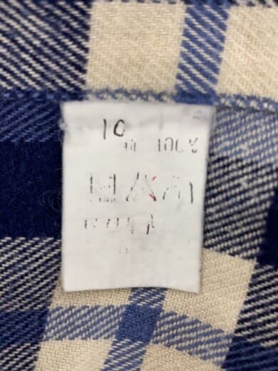 商品画像：POLO SPORT/ワークシャツ/M/コットン/BLU/チェック 4