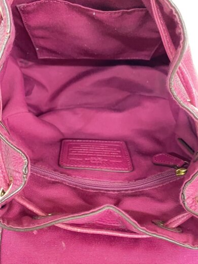 商品画像：リュック/レザー/PNK 6