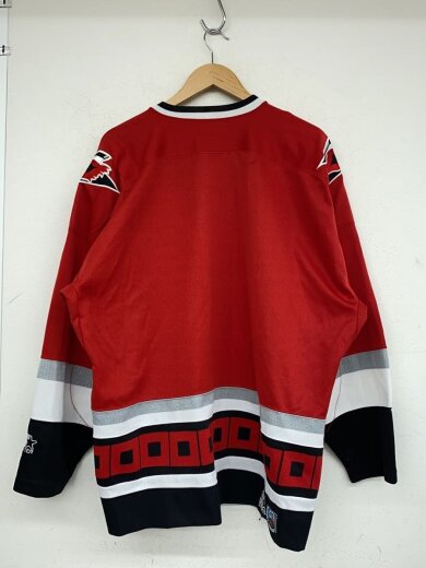 商品画像：ホッケーシャツ/XL/--/RED 2