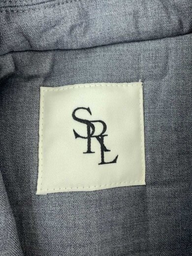 商品画像：ボンディングテーラードジャケット/S/ポリエステル/GRY/無地/123425070 3