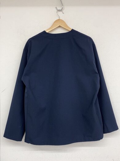 商品画像：FREELITCHノーカラーカーディガン/M/ポリエステル/NVY/無地/3226-179-0080 2