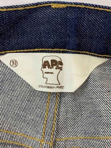 商品画像：×Brain Dead/type 00 Selvedge DENIM PANT/31/デニム/IDG/無地 4