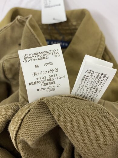 商品画像：90s/ジャケット/M/コットン/KHK/無地// 5