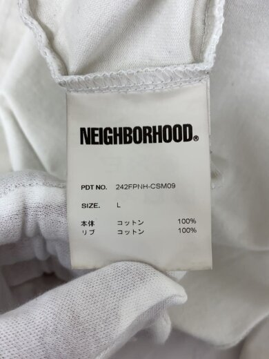 商品画像：CLASSIC MOCKNECK LS/L/コットン/WHT/242FPNH-CSM09 4