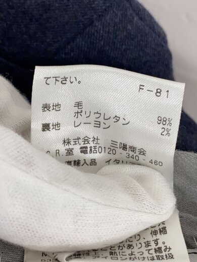 商品画像：ボトム/50/ウール/NVY/無地 6