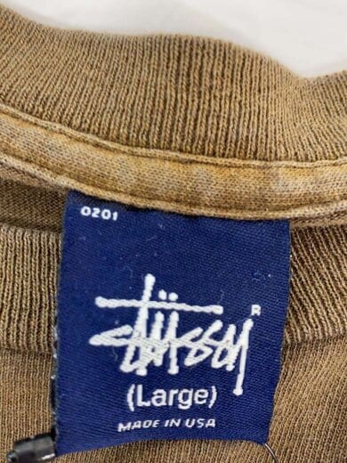 商品画像：00s/OLD STUSSY/COW PRINT Tee/L/コットン/ブラウン// 3