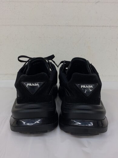商品画像：Systeme Brushed Leather Sneaker/ローカットスニーカー/UK9/黒/2EG424// 7