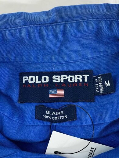 商品画像：90s/BLAIRE L/S shirt/M/コットン/BLU/無地// 3