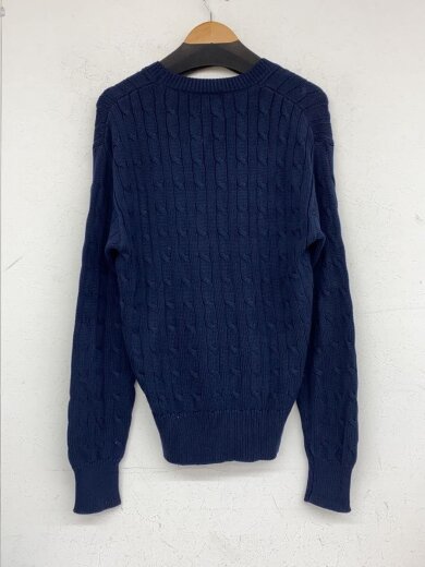 商品画像：Aran/ニット・セーター(厚手)/2/コットン/NVY/無地/KAIKO-25-029 2