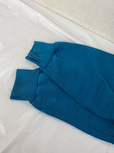 商品画像：90s/USA製/ジップアップスウェット/XXL/コットン/BLU/無地 5
