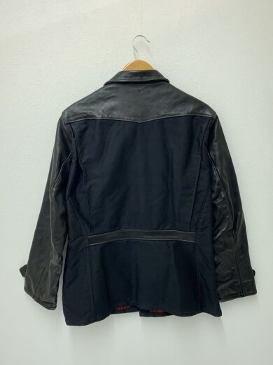 商品画像：DELUXE/Delixeware/レザージャケット・ブルゾン/L/馬革/BLK 2