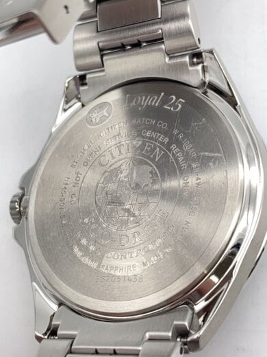 商品画像：ソーラー腕時計/アナログ/ステンレス/NVY/SLV/SS/H145-S073545 3