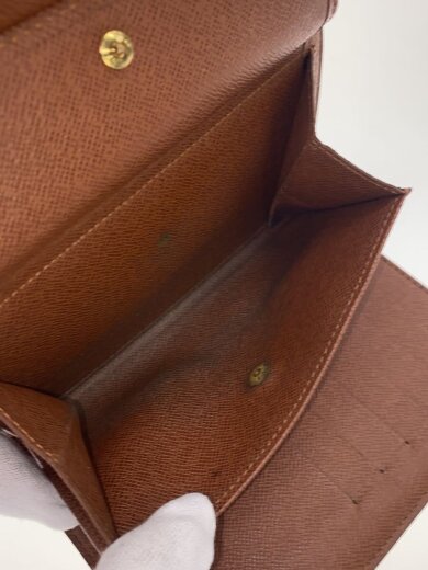 商品画像：ポルト・トレゾール・エテュイ・パピエ_モノグラム・キャンバス/PVC/BRW/レディース 5