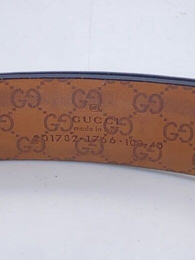 商品画像：ベルト/--/BLK/無地/メンズ/201782・1766・100・40 3