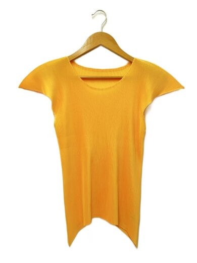 商品画像：半袖ブラウス/--/ポリエステル/YLW 1