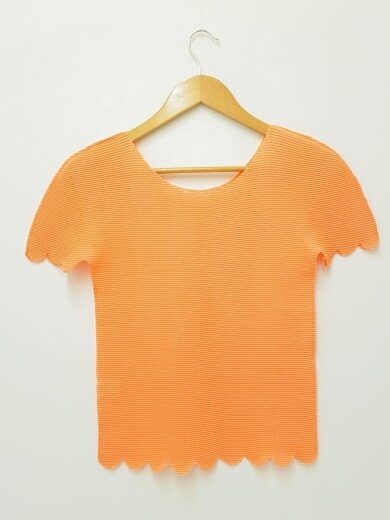 商品画像：半袖ブラウス/--/ポリエステル/ORN 2