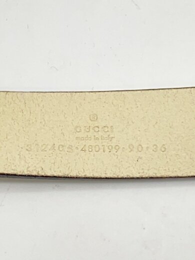 商品画像：ベルト/レザー/WHT/無地/レディース/312405 3