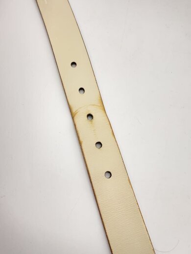 商品画像：ベルト/レザー/WHT/無地/レディース/312405 4