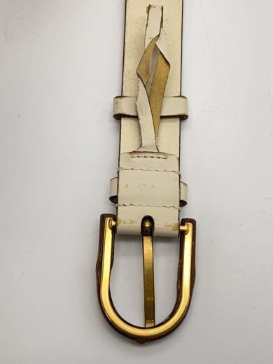 商品画像：ベルト/レザー/WHT/無地/レディース/312405 5