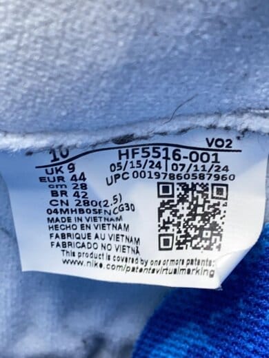 商品画像：ローカットスニーカー_HF5516-001/28cm/BLU 5