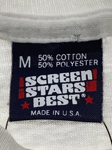 商品画像：Tシャツ/M/コットン/WHT/無地 3