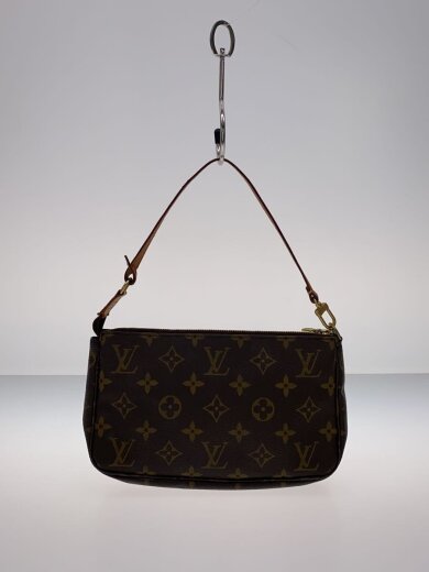 商品画像：1)ポシェット・アクセソワール_モノグラム・キャンバス/PVC/BRW/モノグラム 3