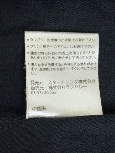 商品画像：Tシャツ/3/コットン/BLK/プリント// 5
