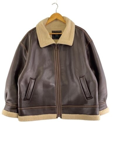 商品画像：ジャケット/M/フェイクレザー/BRW/42-18-0050-202// 1