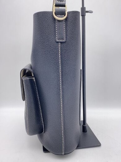 商品画像：ショルダーバッグ/レザー/BLK/無地/PAS13-04 6