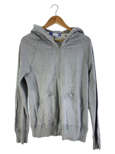 商品画像：ジップパーカー/M/--/GRY/WC-T009/袖口汚れ 1