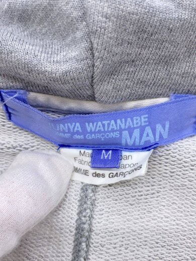 商品画像：ジップパーカー/M/--/GRY/WC-T009/袖口汚れ 3