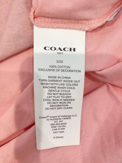 商品画像：Tシャツ/--/コットン/PNK 4