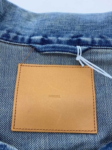 商品画像：Gジャン/3/コットン/IDG/2441000422/クラッシュドモダンデニムジャケット 3