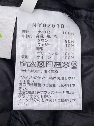 商品画像：ダウンジャケット/XL/ナイロン/BLK/NY82510 4