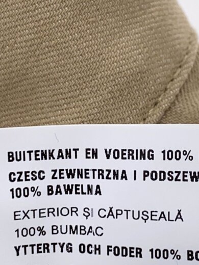 商品画像：ボトム/32/コットン/BEG/無地/ACU1 2023 2879 6