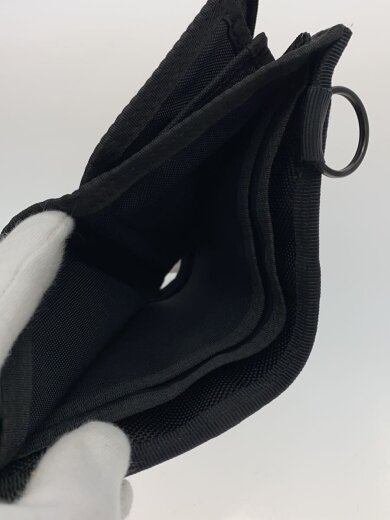 商品画像：2つ折り財布/ナイロン/BLK/無地/メンズ/703-07887 7