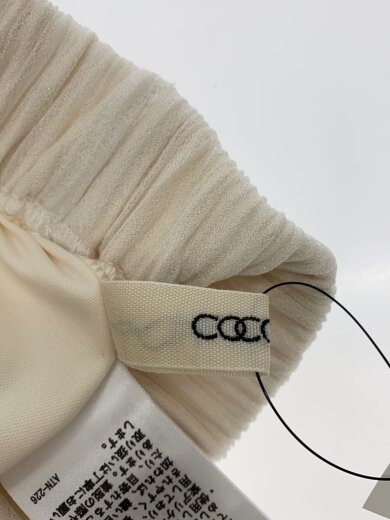 商品画像：ロングスカート/2/ポリエステル/WHT/無地/74217246 4